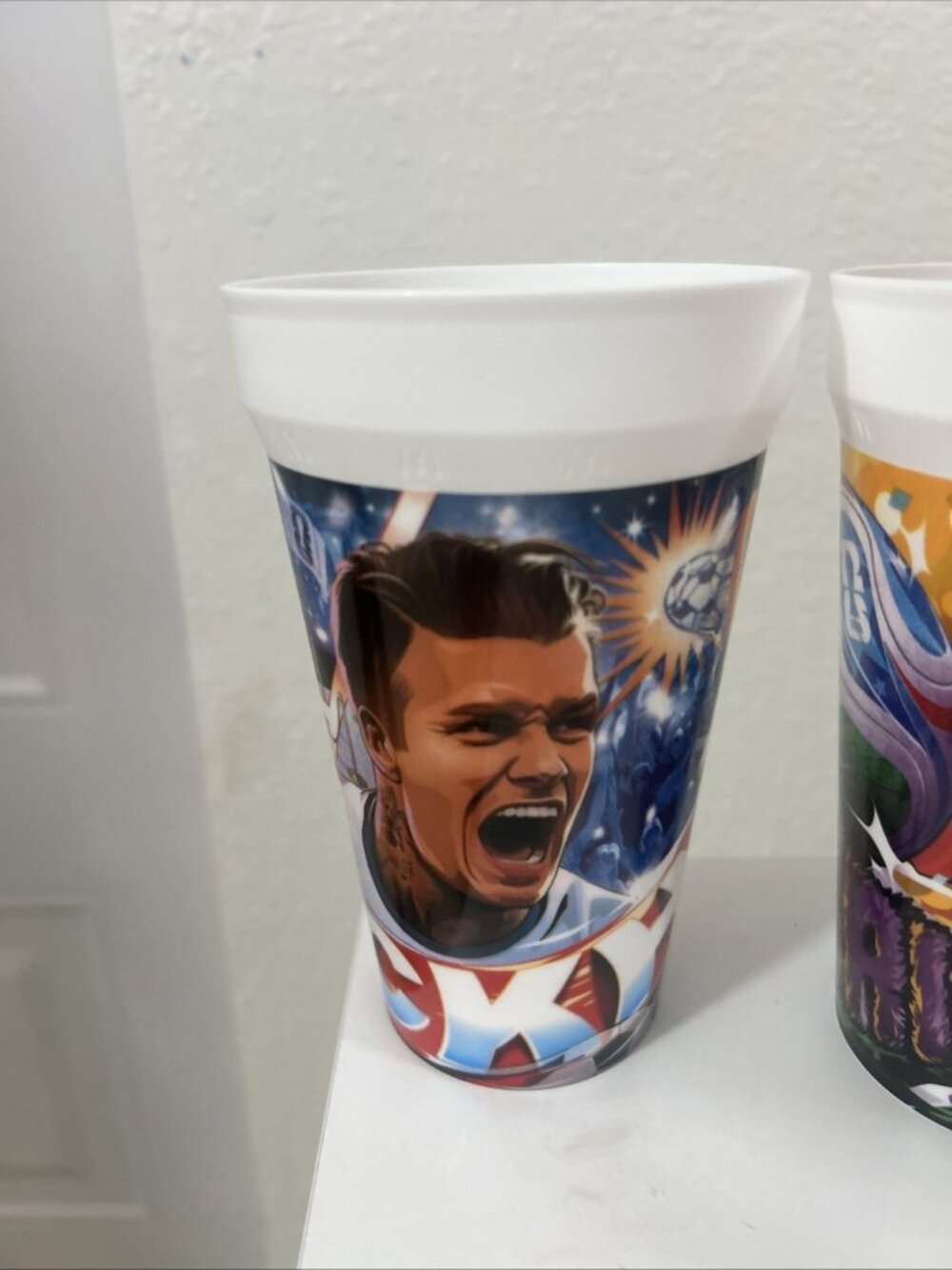 MCDONALDS 2026 FIFA WORLD CUP Rare Collectible Cups Set Of 4 (OPENED) - Picture 8 of 9